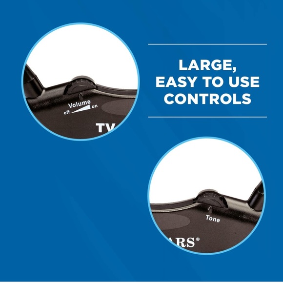 TV Ears Wireless Headset System -Analog Wireless Headset for all TVs - Picture 4 of 8